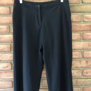 Nike, dry-fit, black, medium, flared, pants